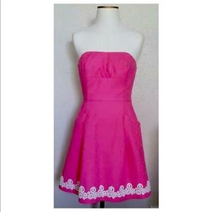 Lilly Pulitzer Blossom Strapless Dress